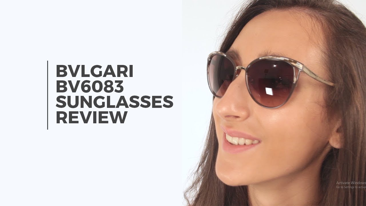 Bvlgari BV6083 Sunglasses Review 