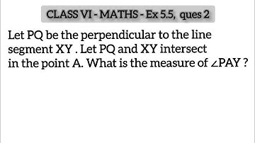 Q2 - Ex 5.5 -  understanding elementary shapes- Chapter 5 - Class 6 Maths | Class 6 maths ex 5.5 q2