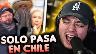 REACCIÓN a solo pasa en CHILE 16#