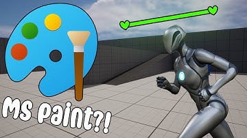 Unreal Engine Tutorial: Create Custom Health Bars Using MS Paint