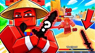 NEW UPDATE Added a NEW SWORD and it's INSANE! (Roblox Bedwars)