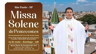 Santa Missa - 19052024 - Matriz Paróquia São José - Jardim Brasília - Sp - Padre Robson Oliveira