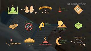 Ramadan Title Bundle - Free 15 Motion Greeting Texts (Ae, Pr, Dr, FCPX)