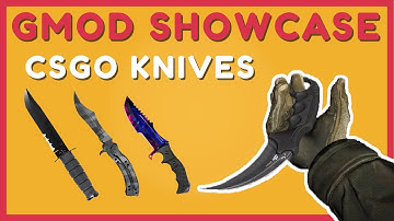 Gmod - CSGO Knives SWEPs (Garry