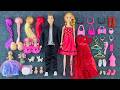 9 Minutes Satisfying with Unboxing Barbie Family Playset, Doll Dressup Set Toys ASMR | Review Toys