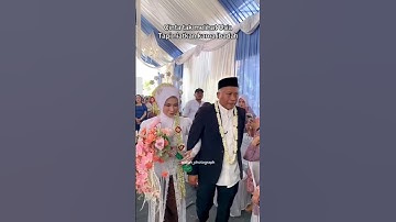pengantin viral beda usia‼️#pengantinviral #pengantin #nikah #wedding #viraltiktok #salahmusendiri