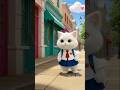 Cutest kitty going to school 🎓🏫📚#school #pets #cute #kitty #animation