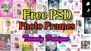 All Type Baby Details Frames | Free PSD Video Tutorial - Master Photoshop Designing! screenshot 4