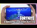 Samsung Galaxy A37 5G Fortnite Gaming Test | Exynos 1480, 120Hz AMOLED