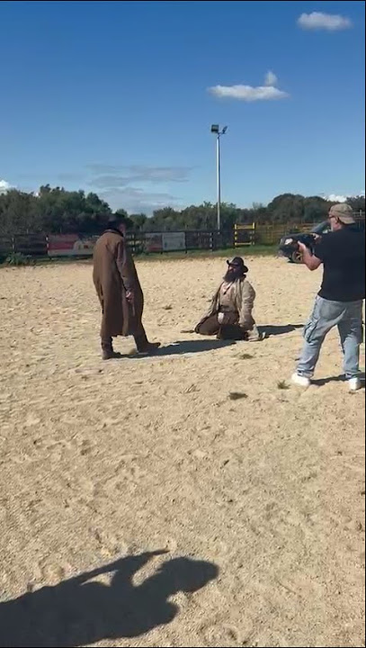 back stage Maggie & Jeff - clip western di Stefano Jacurti- regia Fabrizio Brugnoni #western