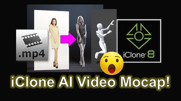 Video Mocap AI Plug-in now in iClone 8! #iclone #mocap #3danimation #videomocap #tutorial