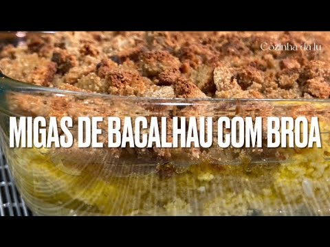 Migas de bacalhau