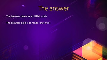 01 Introduction ## 04 Understanding the static request