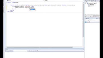 Visual Basic 2008 Shutdown Program Tutorial [HD]