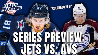 Playoff Preview: Jets Vs. Avalanche - w/Jon Goyens | Daily Faceoff Live