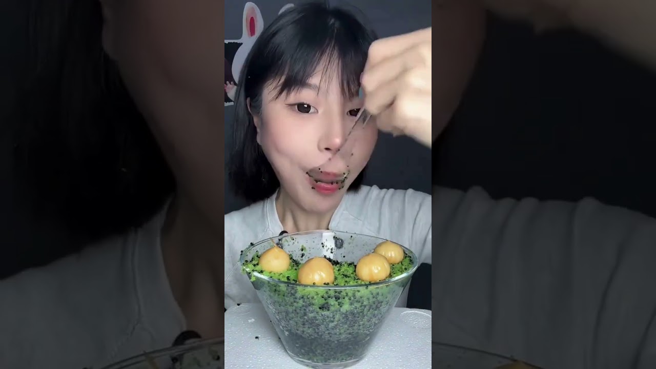 ASMR Flying Fish Roe 🧡 Super Crunchy Eating Sounds 😮‍💨#asmr #tobikoasmr #flyingfishroe