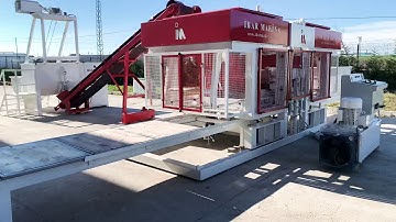 Cbm 25-2 Concrete block and pave stone machine turkey