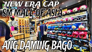 NEW ERA STORE SM MOA MANY CAP SELECTION AND DESIGN MUNTIK NG MAPABILI SA DAMI NG MAGAGANDANG DESIGN