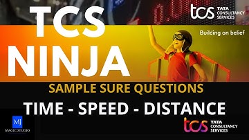 TCS NINJA - Time, Speed and Distance - Actual Questions with Solutions by MJ