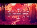 Deltarune  2 calm hours in scarlet forest atmospheric ambient orchestral cover