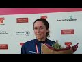 Megan carterdavies world champion sprint orienteering  on the red line  in vejle denmark