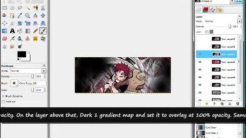 Gimp Signature Tutorial 2