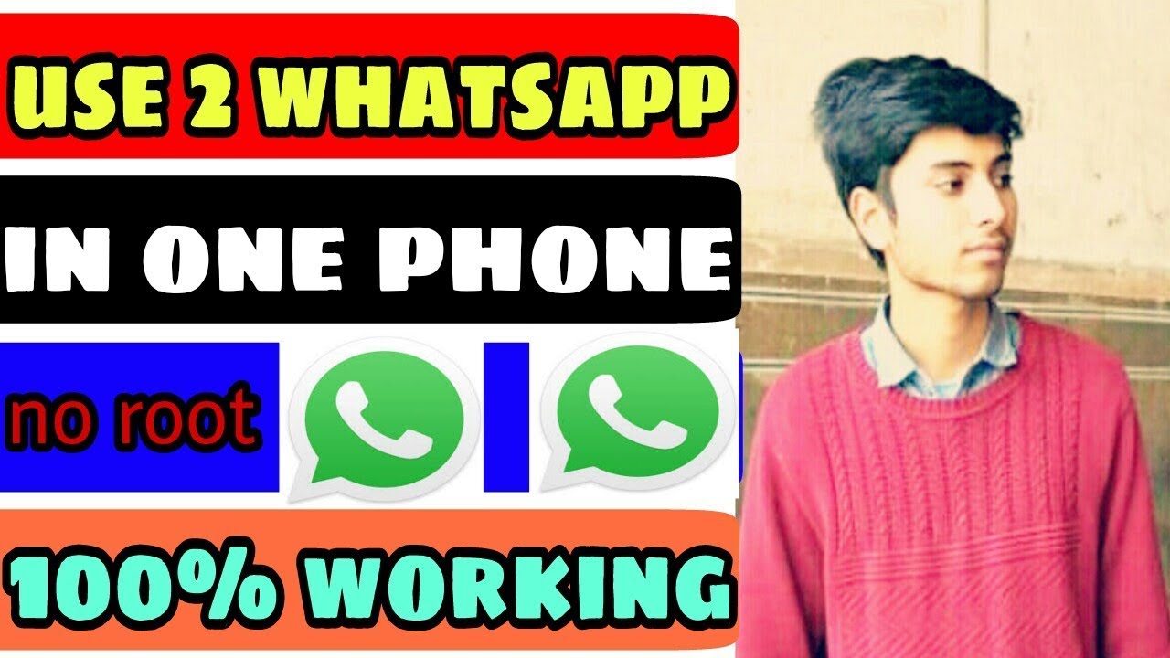 How To Use Two Whatsapp In One Phone Easy Method Video By Daniyal