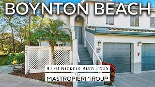 Boynton Beach Home Tour | Carriage Gate | 9770 Nickels Blvd Unit 405