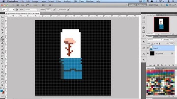 Creating Pixel Art in Photoshop Tutorial