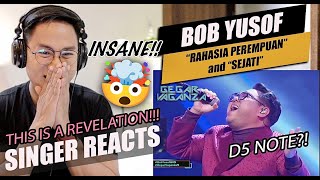 Gegar Vaganza 9 | Bob Yusof - Grand Finals Performance - Minggu 11 | SINGER REACTION