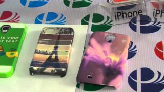 3D Sublimation Print Mobile Phone Case Transfer Printing iPhone 5 Samsung S4 Video 1401-030