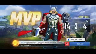 Thor Gak Ada Obat Lagi Bisa Bantai Xbog Mobile Lagend - Tutorial Skill Thor Marvel Super War