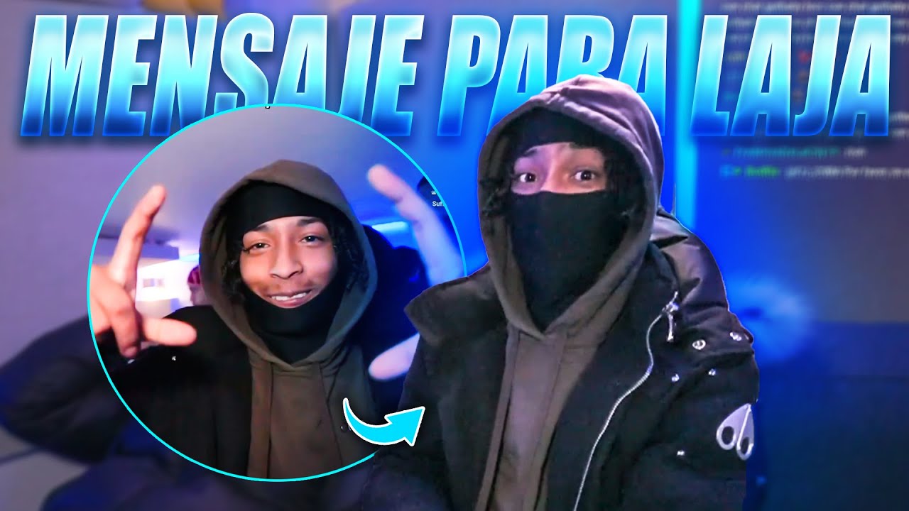 BABYLOC LLEGA AL STUDIO 😳🔥 Y LE MANDA MENSAJE A LAJA 💥🎤