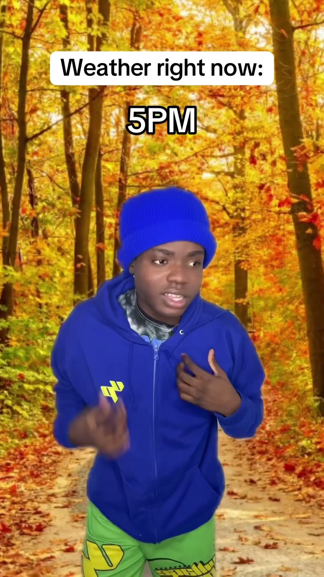 Weather right now ?