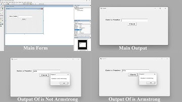 How To Check Weather The Enter Number Is Armstrong Or Number Is Not Armstrong In VB 6.0