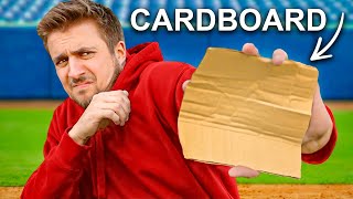 $160 Baseball Glove VS Cardboard