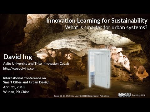 Innovation Learning for Sustainability (SCUD, 2018/04/21)