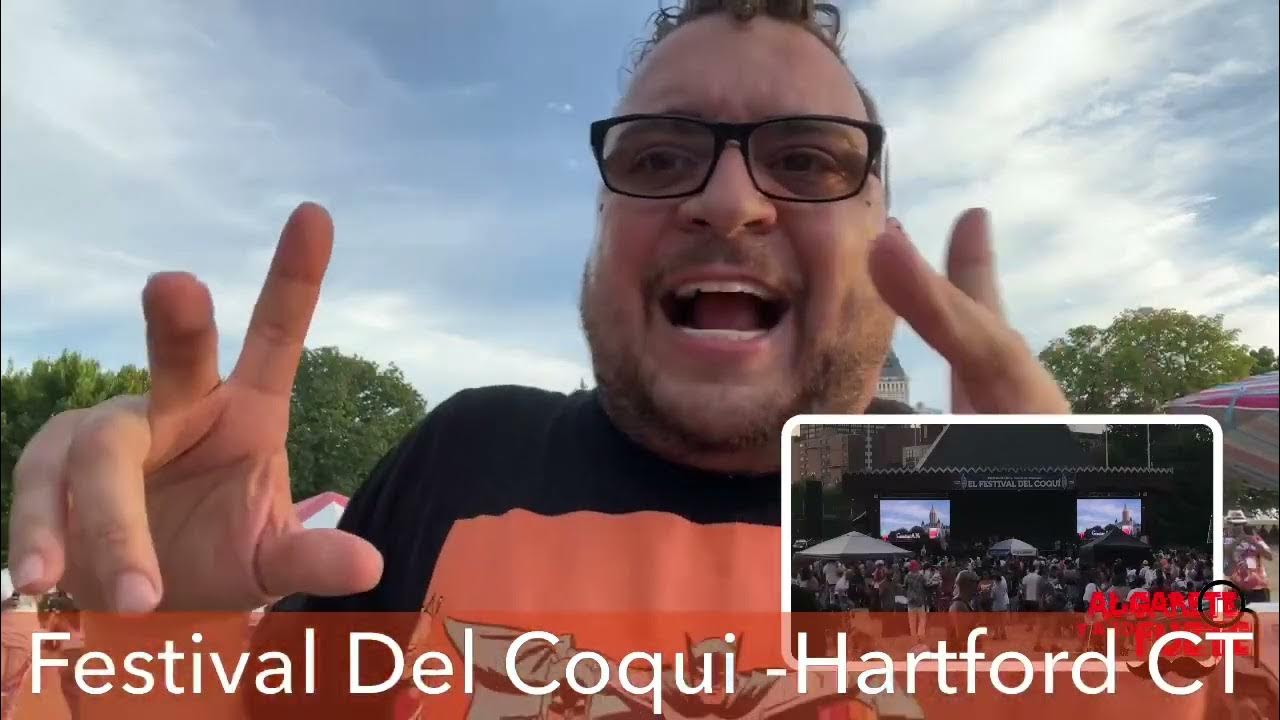 Algarete Road Trip Live Festival del CoquiBushnell Park Hartford CT