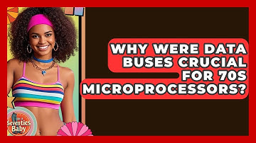 Why Were Data Buses Crucial For 70s Microprocessors? - I
