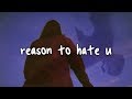 rhys lewis - reason to hate you // lyrics