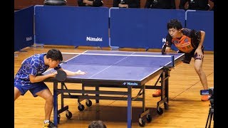 高木和卓(東京アート) VS 後藤卓也(協和キリン) 2ndNov@日本卓球リーグ