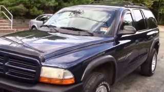 2001 Dodge Durango Sport Blue 4X4 for sale