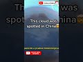 Arcoíris en cielo de China🌈Fenómeno natural? #nubes #misteriosdelmundo #fenomenosnaturales #shorts