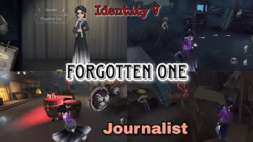 "Forgotten One" B-Tier Journalist Costume | Identity V Gameplay