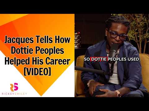 Jacques Tells How Dottie Peoples Helped His Career