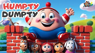 🔴(LIVE) Humpty Dumpty Story Song 🥚 | Learn &amp; Sing Along | Nursery Rhymes for Kids