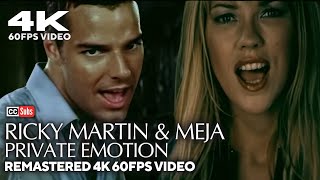 Ricky Martin - Private Emotion (with Meja) [Remastered 4K 60FPS Video]