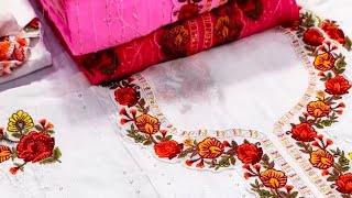 নিউ কালেকশন চিনুন ফেব্রিক থ্রি পিস ২০২৪ সালের সেরা কালেকশন চিনুন