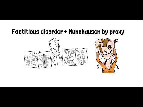 Factious disorder + Munchausen By proxy
