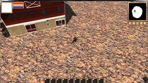 C# XNA RPG - Phlyndir, Walk Demo